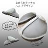 EZSURF Sheepskin Room Sizes Winter Cold Nordic Style Women's Slippers, Shoes, 23-27cm, Indoor/Outdoor Wear, Non-Slip, Waterproof, Cute, Fluffy, Soft,