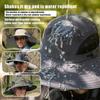 Solar Fan Sun Hat with Solar Fan Waterproof USB Recharging Sun Bucket Hat Sun Protection Solar Powered Wide Brim Sun Hat Beach