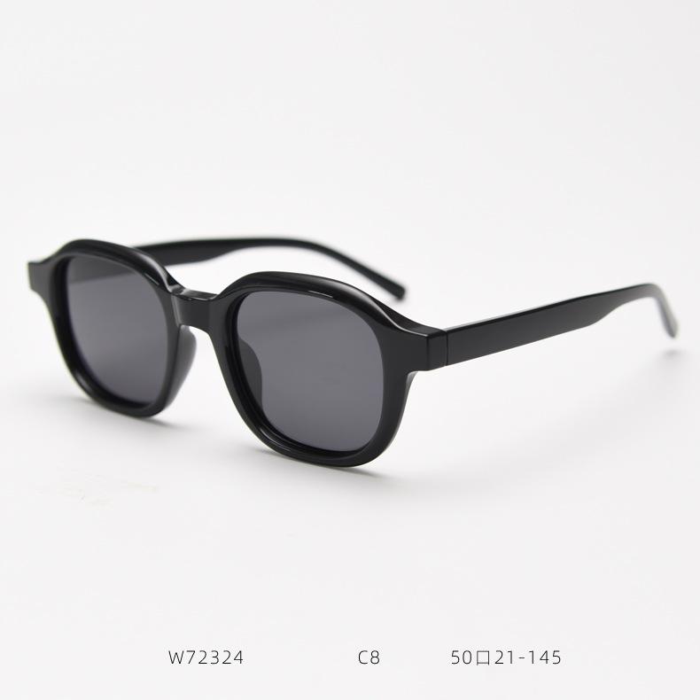 2026 European and American Retro Literary and Artistic Polarized Sunglasses Men s and Women s Personality Trendy Sunglasses Fashion