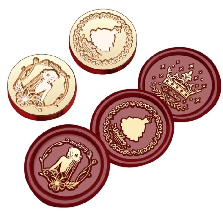 Sealing Stamp Head Waxes Stamp Head Brasses Scrapbooking Stamp Head Emboss Sealings Waxes Seal Stamp Head Replacements