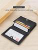Men's Genuine Nappa Leather Business Card Holder – Soft, Embossable Surface