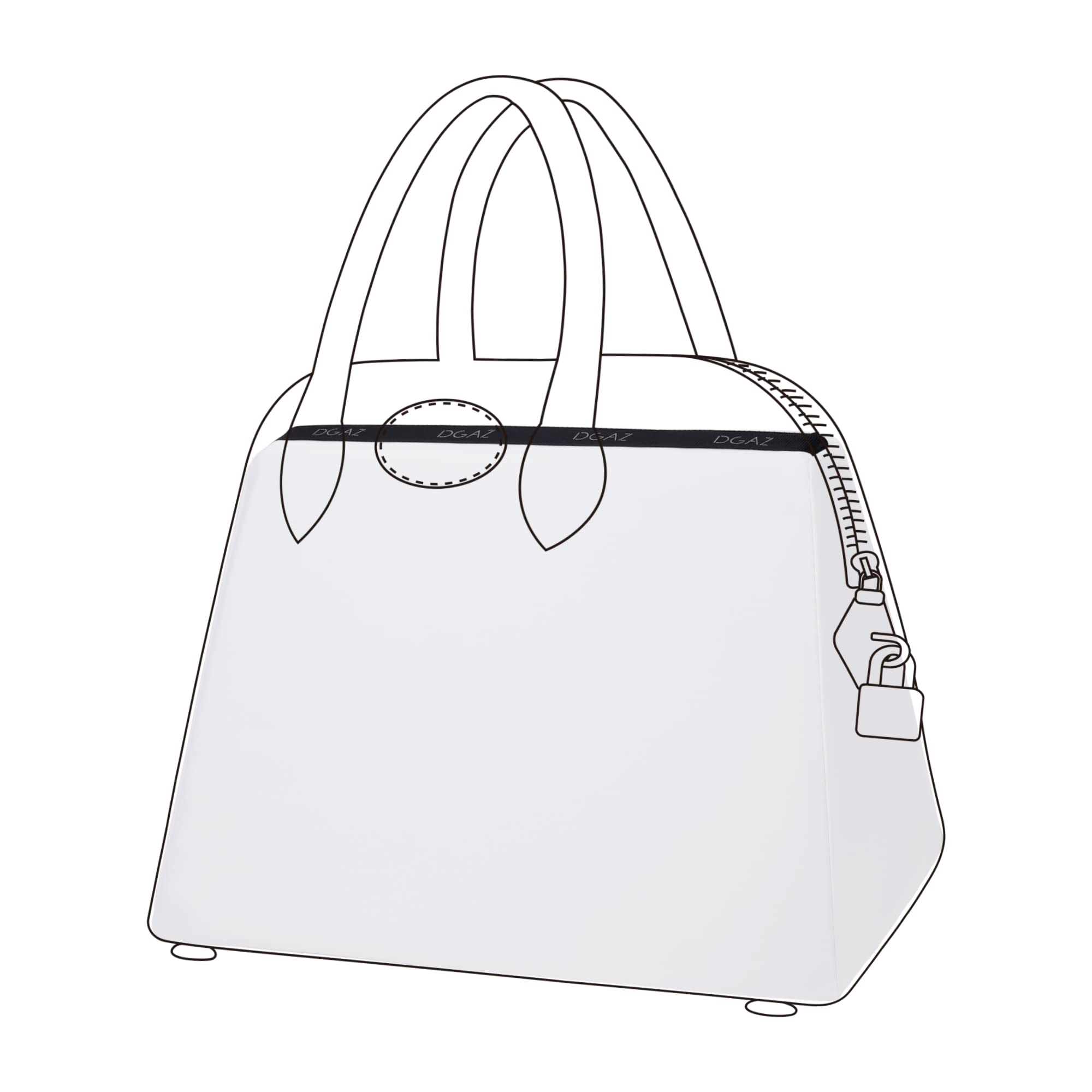 Подушка для сумки DGAZ Bolide, Формирователь сумки, Предотвращает изменение формы, Совместима с сумками Bolide 2125273135451923 (Белый, 35)