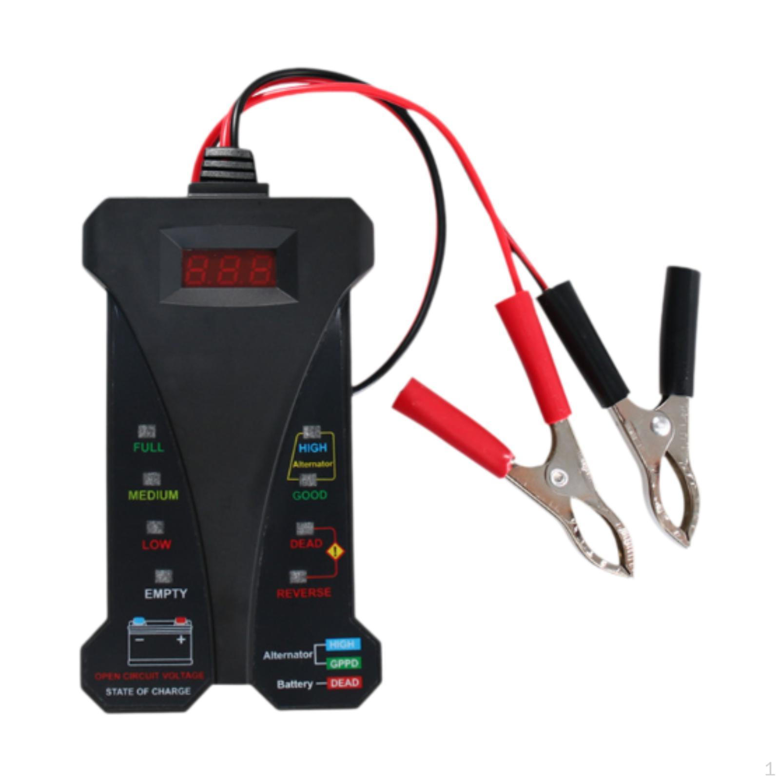 

Тестер автомобільного акумулятора 12 В Load Professional Digital Auto