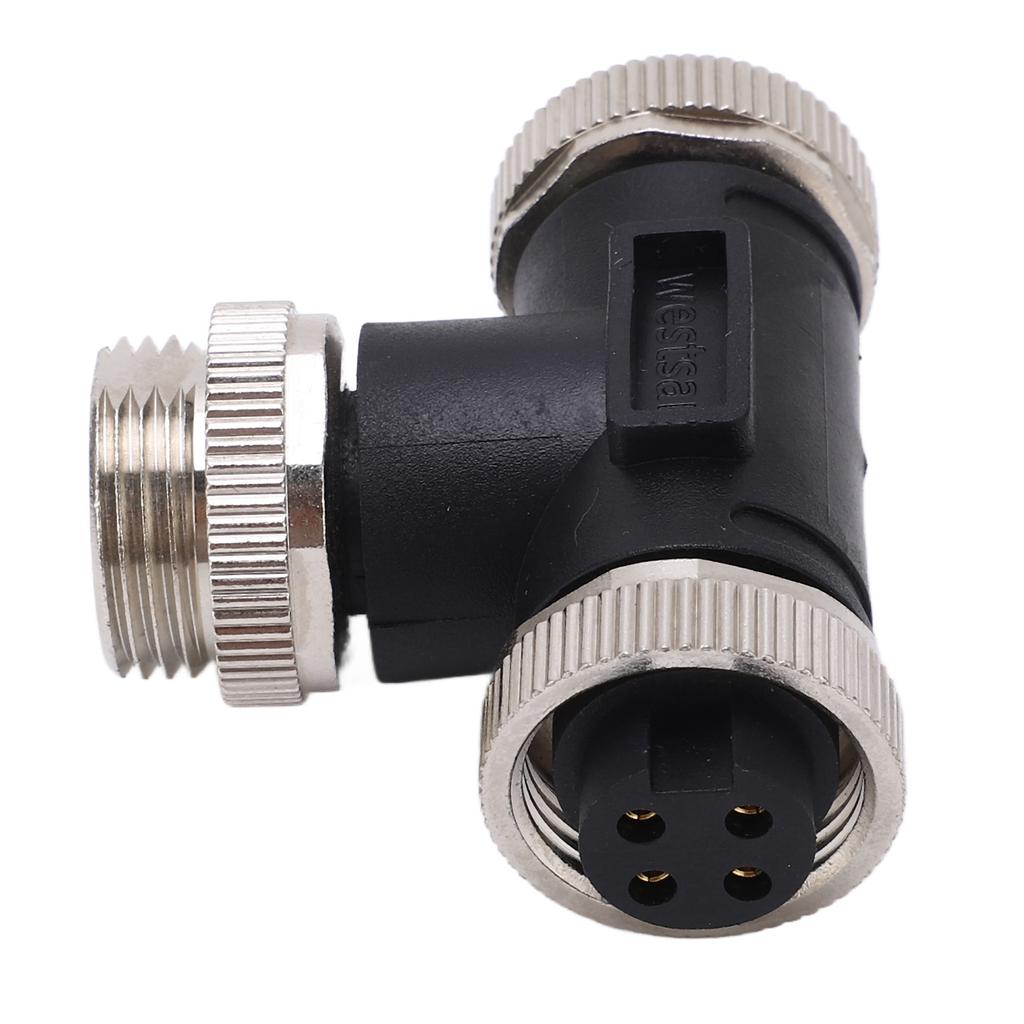 Für NMEA 2000 T-Stecker 4-polig IP67 Wasserdicht Backbone Drop-Kabel 3-Port Multiport T-Stück Abschlusswiderstand für Sensoren