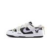 Dunk Reverse Butterfly Abrasion Resistant Low Top Skateboard Shoes Unisex Gray Purple IB4620-141(Team384-A)