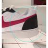 Pre-owned Nike Court Borough low 838937-102-P26083661661418