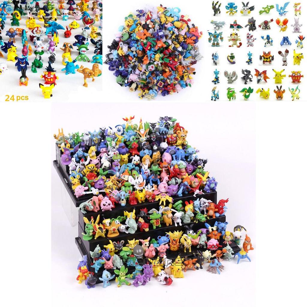 24 Adorable Pokemon Figures For Collectors And Fans 2-3cm Size