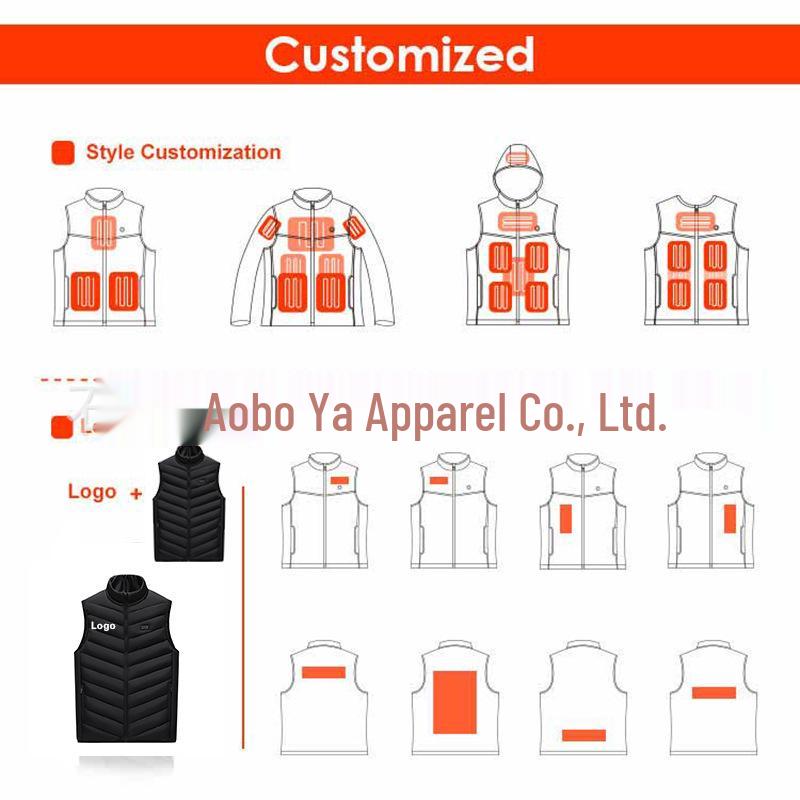 Unisex Heated Vest: Intelligent Temperature Control, Warmth-Retaining Winter Sleeveless Jacket