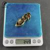 Antique Bronze Lotus Carp Desktop Decorations Incense Burner Vintage Copper Zen Tea Table Ornament Home Decor Crafts Accessories