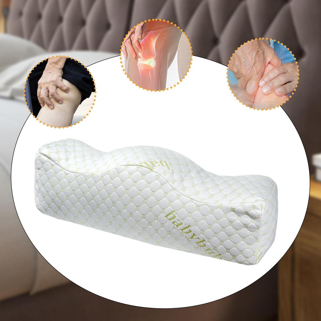 Liegesessel Beinstützkissen Fuß Bequem Robust Vielseitig Geschenke Weich W-Form Unterstützung Knie