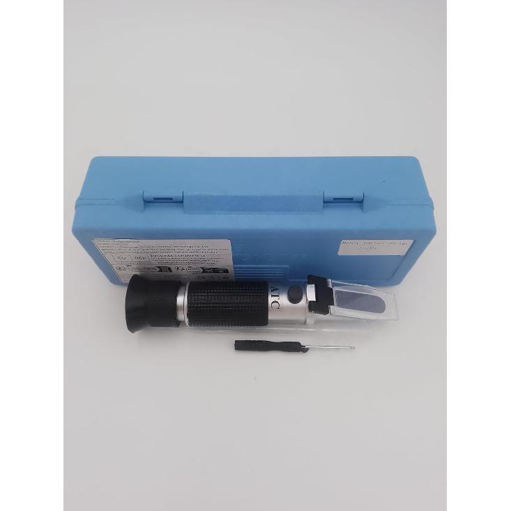 Honey Refractometer Beekeeper Tester 3 in 1 58-90% Brix Sugar 38-43% Baume 10-33% Water Portable Bees Hand-held Refractometer