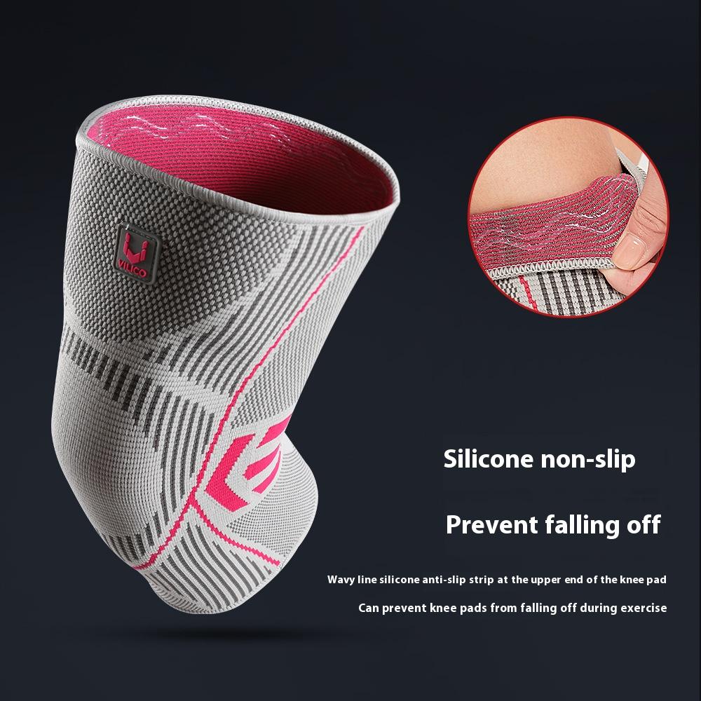 High Elastic Knitted Mountain Climbing Anti Slip Meniscus Anti Damage Knitted Knee Protection For Outdoor Sports