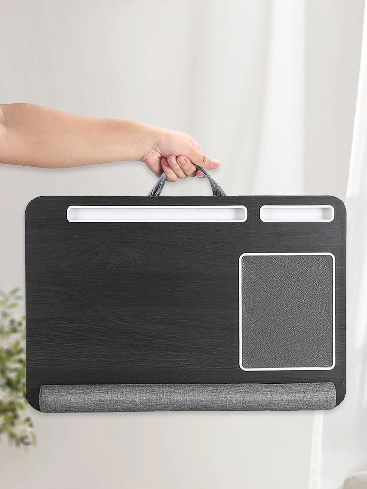 Portable Lap Laptop Desk with Mouse Pad and Phone Holder Home Office Lap Desk Laptop Table Fits Up To 17.3 Inches Laptop