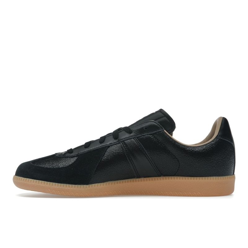adidas Originals BW Army Lux 'Black Gum' Unisex Low Top Casual Leather Sneakers JH7835