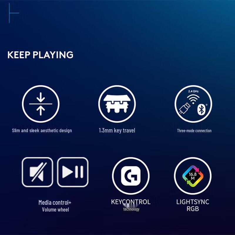 

Logitech G915X TKL LIGHTSPEED Wireless Mechanical Keyboard