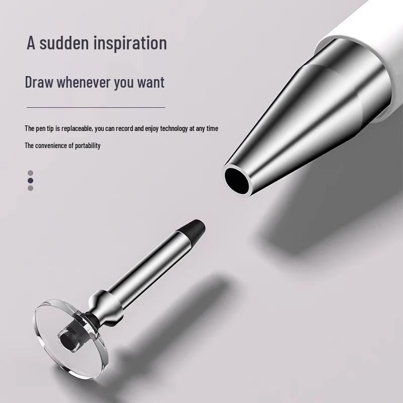 Universal Magnetic Touchscreen Stylus Pen for Mobile, Tablet, and Learning Device - Fine Tip for Photo and Video Editing