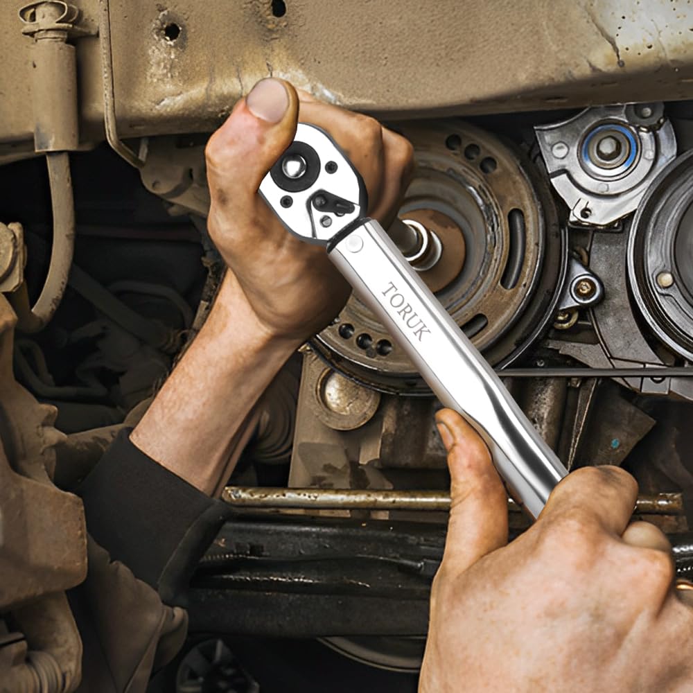 Preset Torque Tire Car Motorcycle Repair Socket Wrench Wrench, Change, & Wrench, (9.5mm Drive, 5-60N·m)