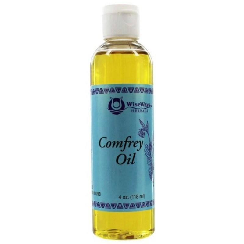 Wiseways Herb Comfrey Oil 6oz Natural Skin Care, 118ml, 1 pcs