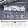 Traceless Ultra-Thin Frosted Square Nail Tips - New Chinese Style