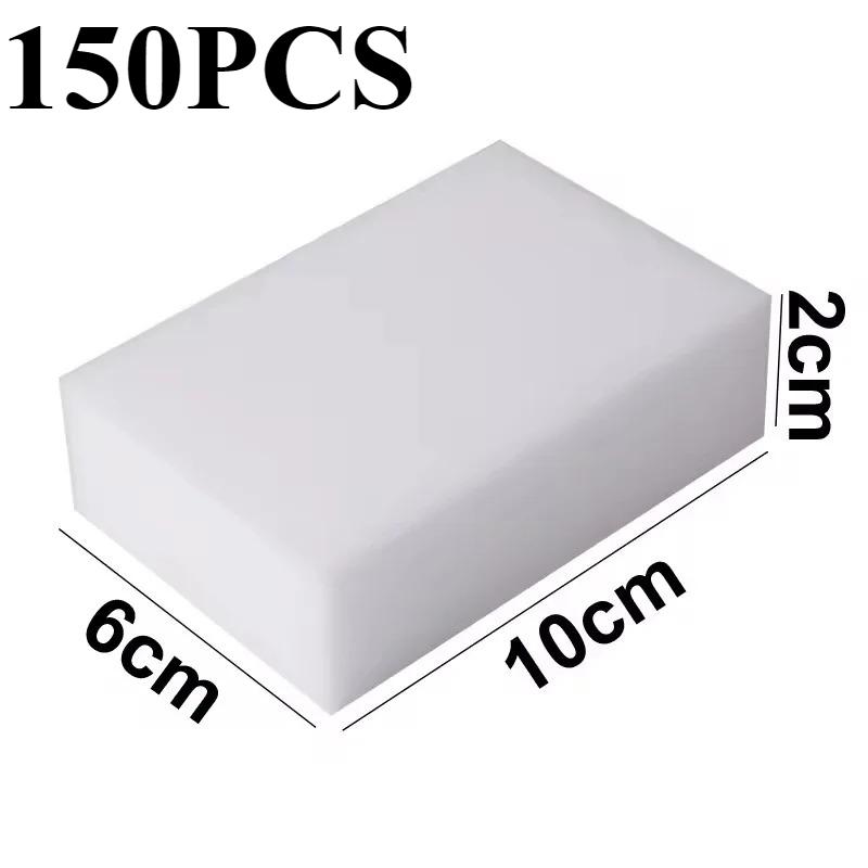 50pcs/lot Magic Sponge Eraser 100x70x30mm Melamine Sponge Magic Cleaner Bathroom Kitchen Cleaning Spong Household Cleaning Tool
