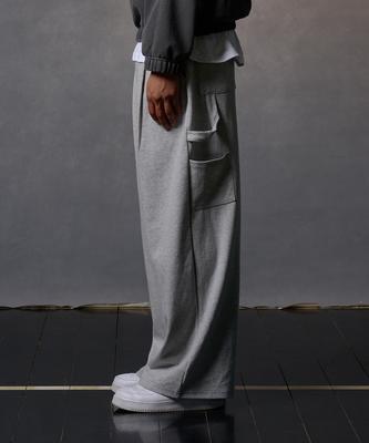 Peideomeonteu [Select Summer, All-Season, Or Brushed Fabric] Carpenter Wide Pants (Type B)