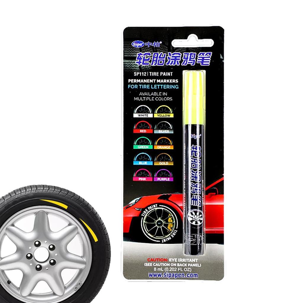 Waterproof Tire Marker, Tire Lettering Paint Pen | Car Tire