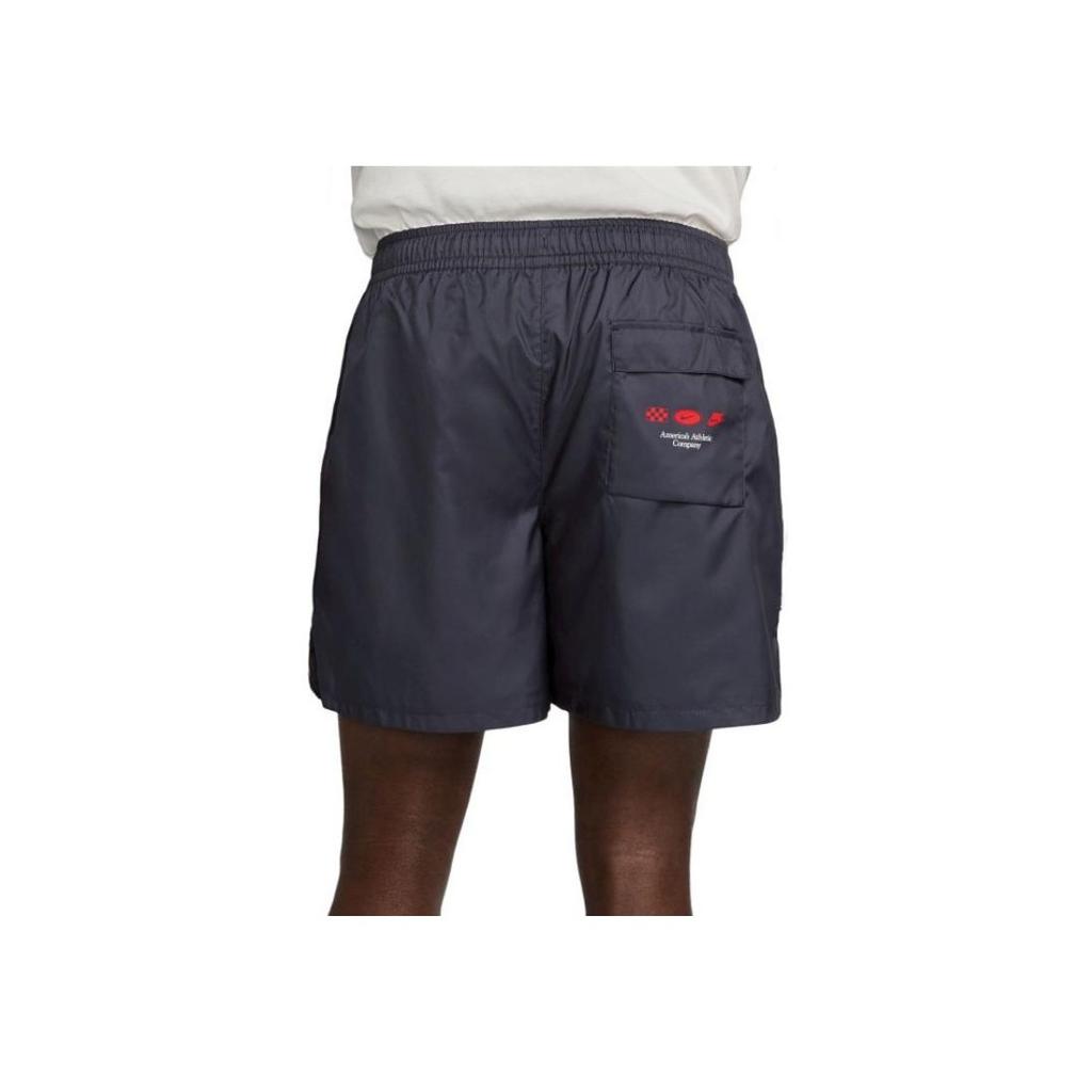 Nike Flame Print Lace-Up Casual Shorts Men Shorts Black DV9628-010