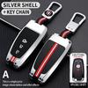 2/3/4/5Bt Metal Car Key Cover Fob Case Shell For Ford Edge Fusion Mustang Explorer F150 F250 F350 Ecosport Mondeo Mustang Ranger