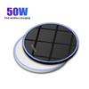50W Qi Wireless Charger Fast Charging Pad for All Qi Standard iPhone Samsung Huawei Xiaomi Android Mobile Phone