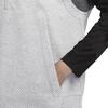 Nike Forward Solid Color Hooded Sleeveless Sweatshirt Women Sweatshirt Light-Smoke-Gray FB8814-084