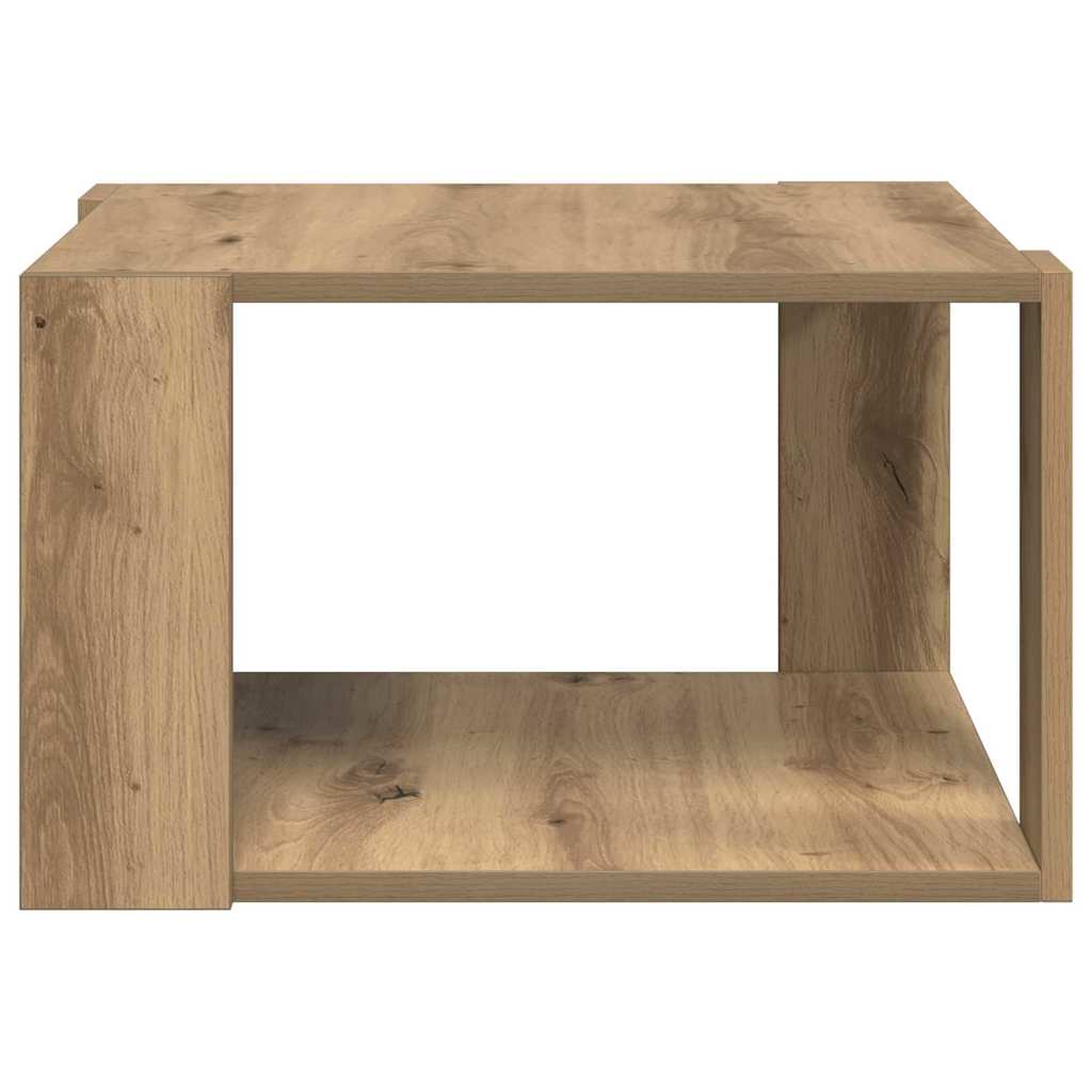 Artisan Oak Coffee Table 51.5 x 51.5 x 30 cm Particleboard
