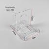 35PT Triangle Card Stand: Acrylic Game Card Display and Storage Base