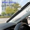 Universal Roller Blinds Suction Cup Sunshade Window Shade Nail-Free Easy Install Blackout Curtain For Car Bedroom Kitchen Office