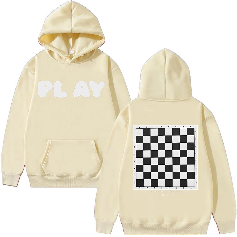 Ed Sheeran Play X KidSuper Mikiny Unisex Harajuku Vintage Hip Hop Mikina Vysoká Kvalita Oversized Streetwear Ležérní Mikina s Kapucí