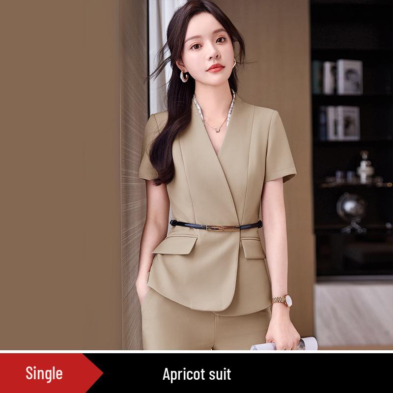 Women's Professional Goddess Style Suit: Fashionable Formal Workwear for Office and Business