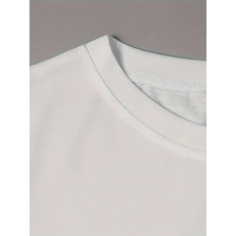 Tricou Casual cu Mânecă Scurtă pentru Femei, Mărime Europeană, cu Imprimeu Iepuraș de Paște și Paște Fericit - Bluză Casual Moale și Respirabilă cu Gât Rotund, cu Modele de Iepurași și Ouă