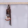 1 Piece Chocolate Braided Rope Bag Decoration High-grade Keychain Trojan Horse Pendant For Phone Bag Accessories