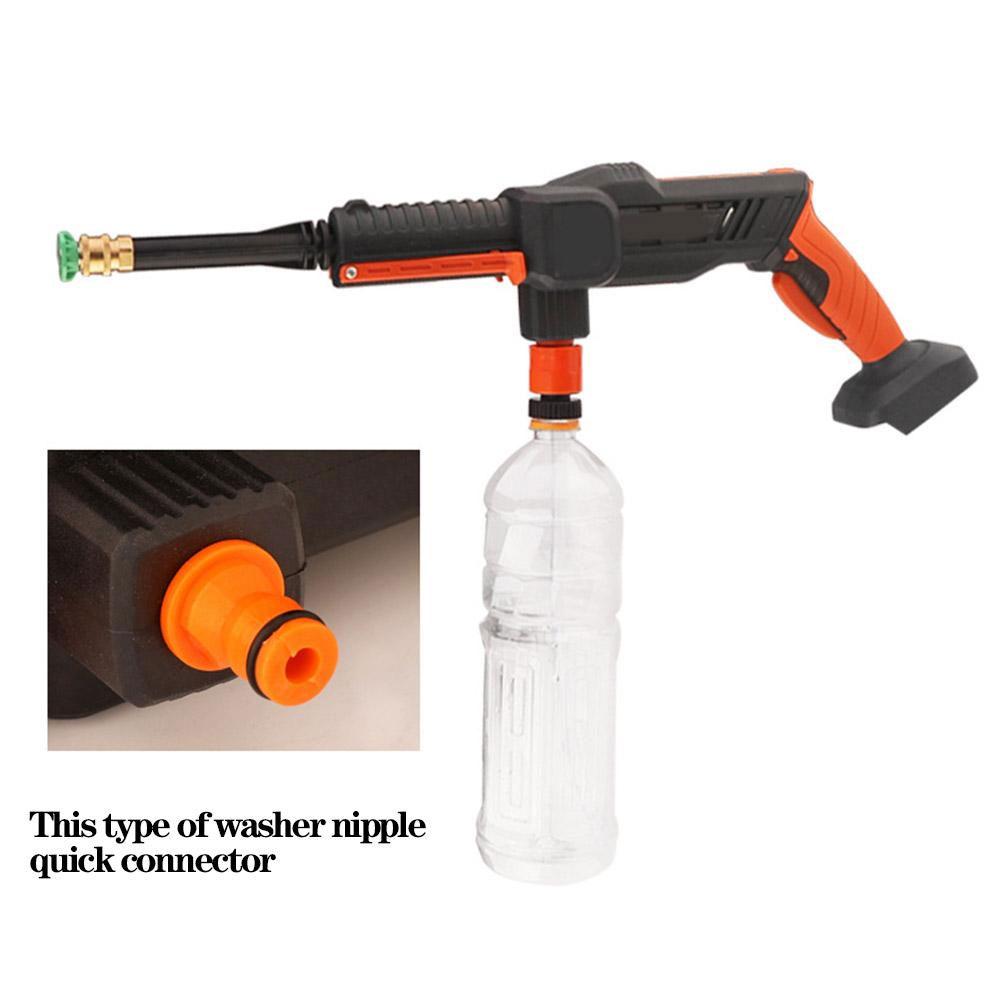 Adapter For Plastic Bottle Water Pipe Suction Watering Tool For Quick-connect Lithium Battery Water Gun Car Wash Accessorie G9R5