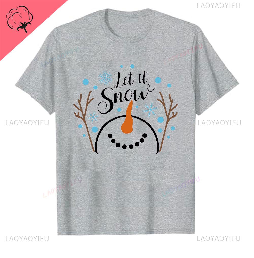 Le Tits Now Weihnachten Lass Es S Jetzt Hässlich Lustig Party Tasche Mode Einzigartig Buchstaben Druck Normales T-Shirt für Männer Weirdcore T-Shirts