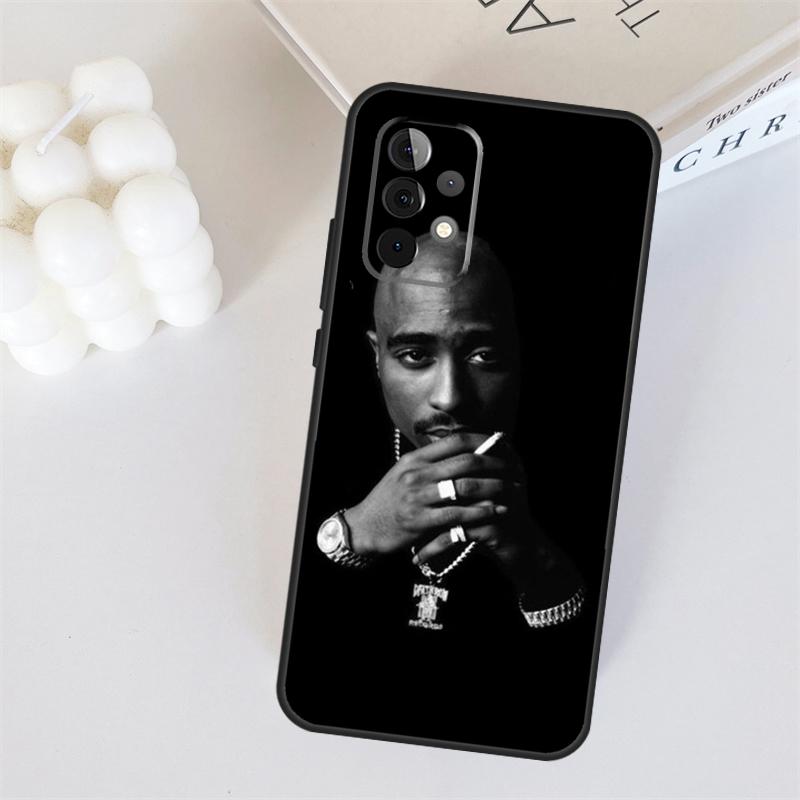 Tupac Shakur Hülle für Samsung Galaxy A55 A35 A15 A36 A56 A26 A16 A22 A32 A52 A54 A34 A53 A33 A13 A06 A05