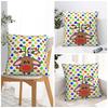 Christmas Humor Pillow Cover Square Pillow Case Cushion Cover Cute Funny Custom Pillowcases For Office Car Home Decorative
