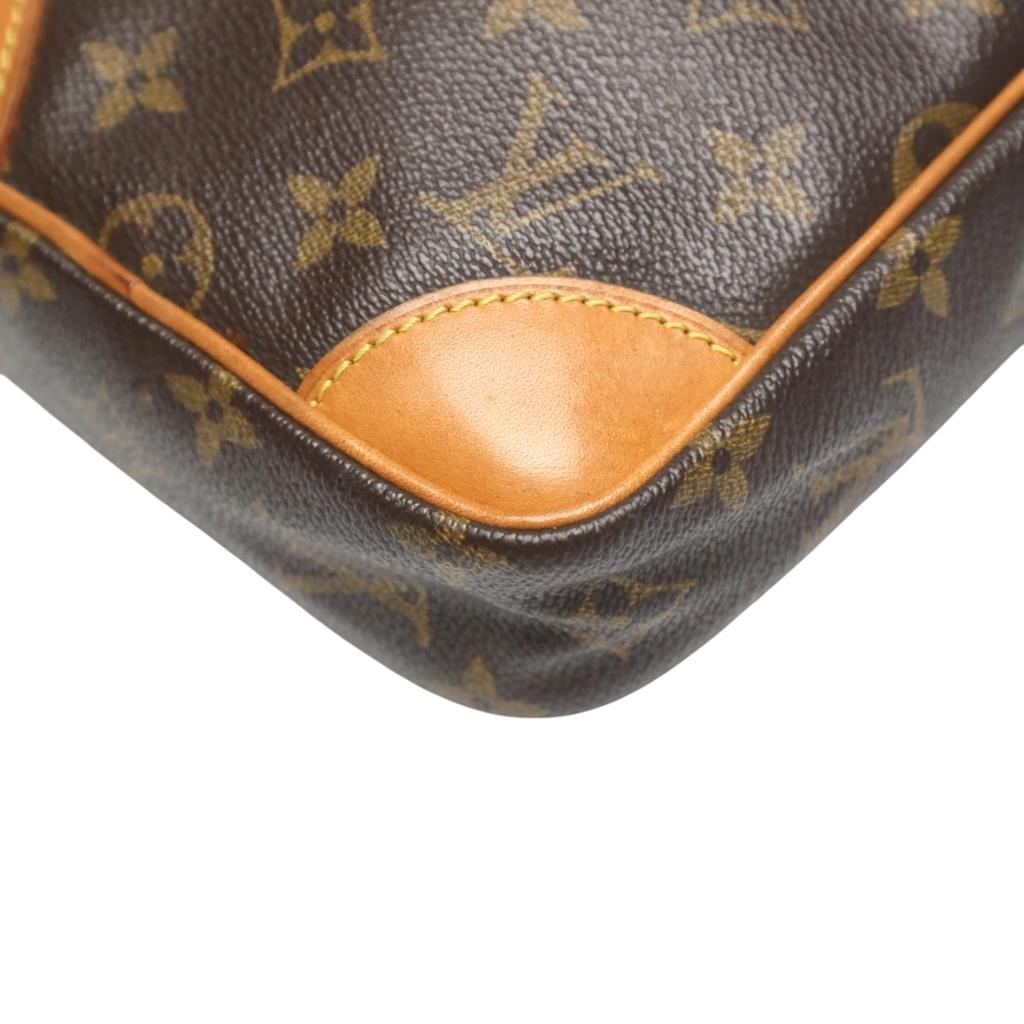 Louis Vuitton Monogramm Dunouve Schultertasche Monogramm-Canvas Braun Damen M45266 Gebraucht