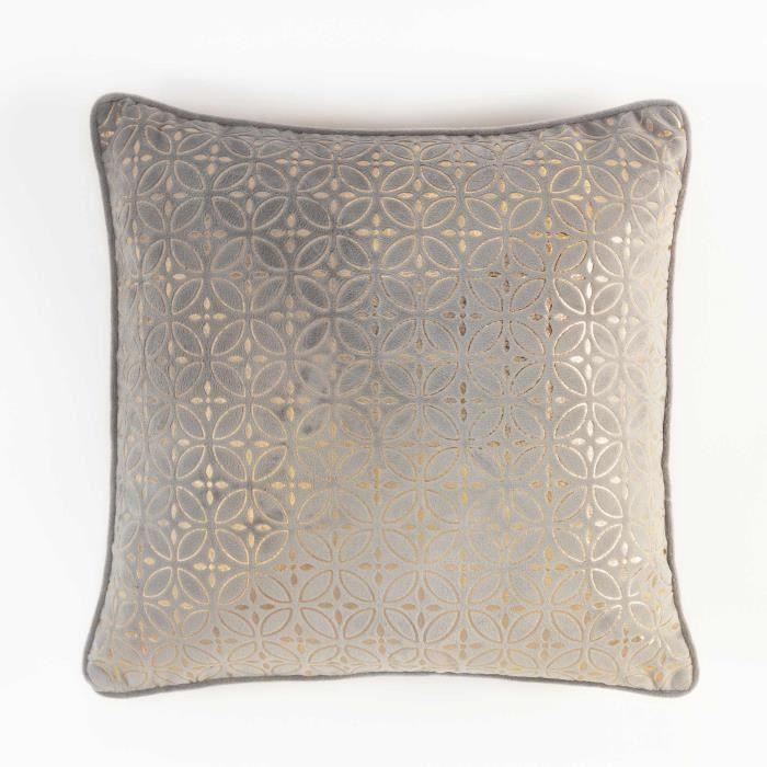 Coussin Rectangulaire Essentiel - ESSENTIEL - Tolara or - Motifs Géométriques - 30 X 50 Cm