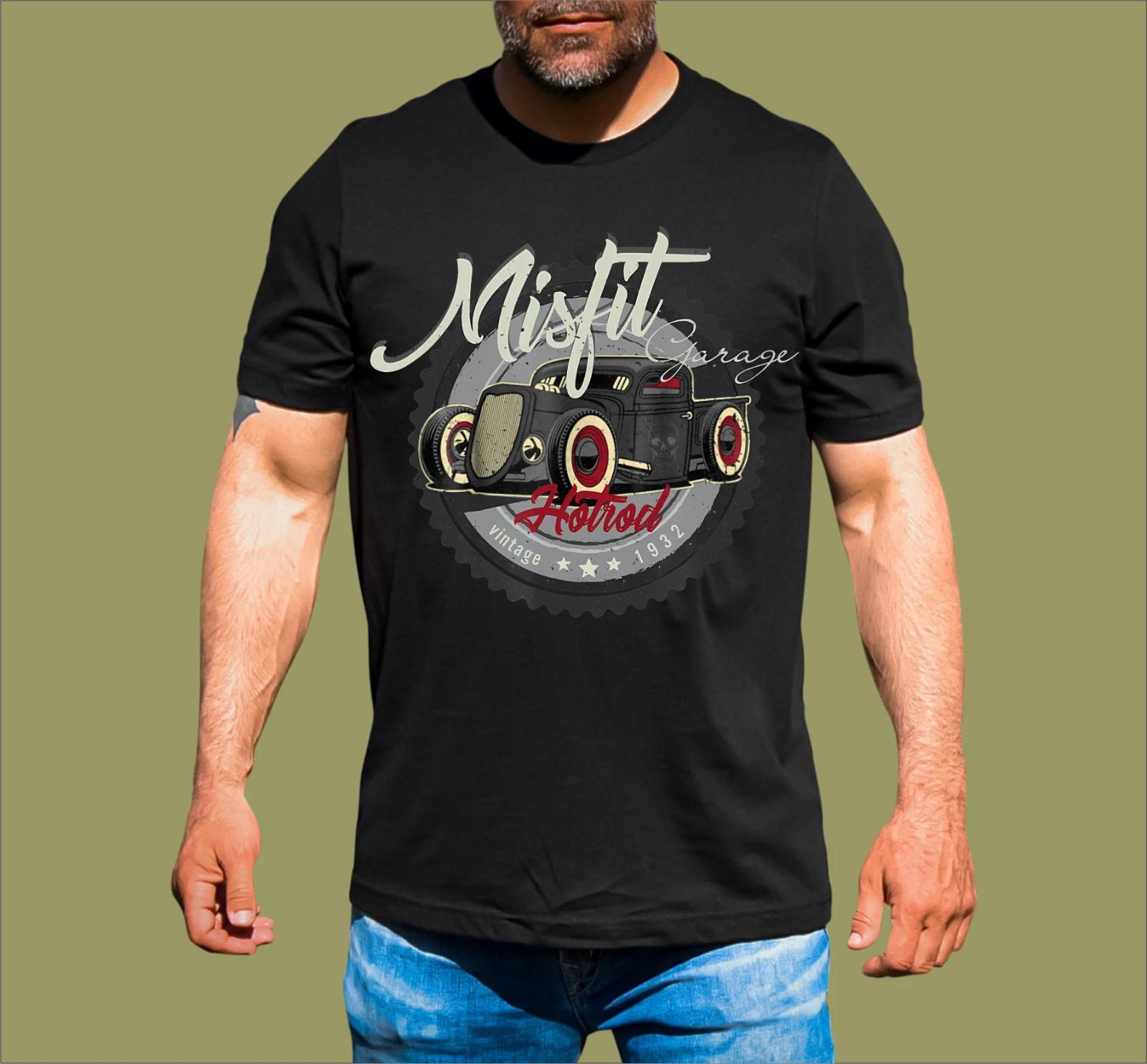 MISFIT HOTROD GARAGE T-SHIRT 4XL