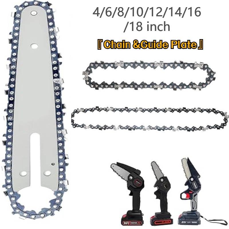 Chainsaw Inch 4681012141618 Saw Chain Replacement Kette Material Alloy