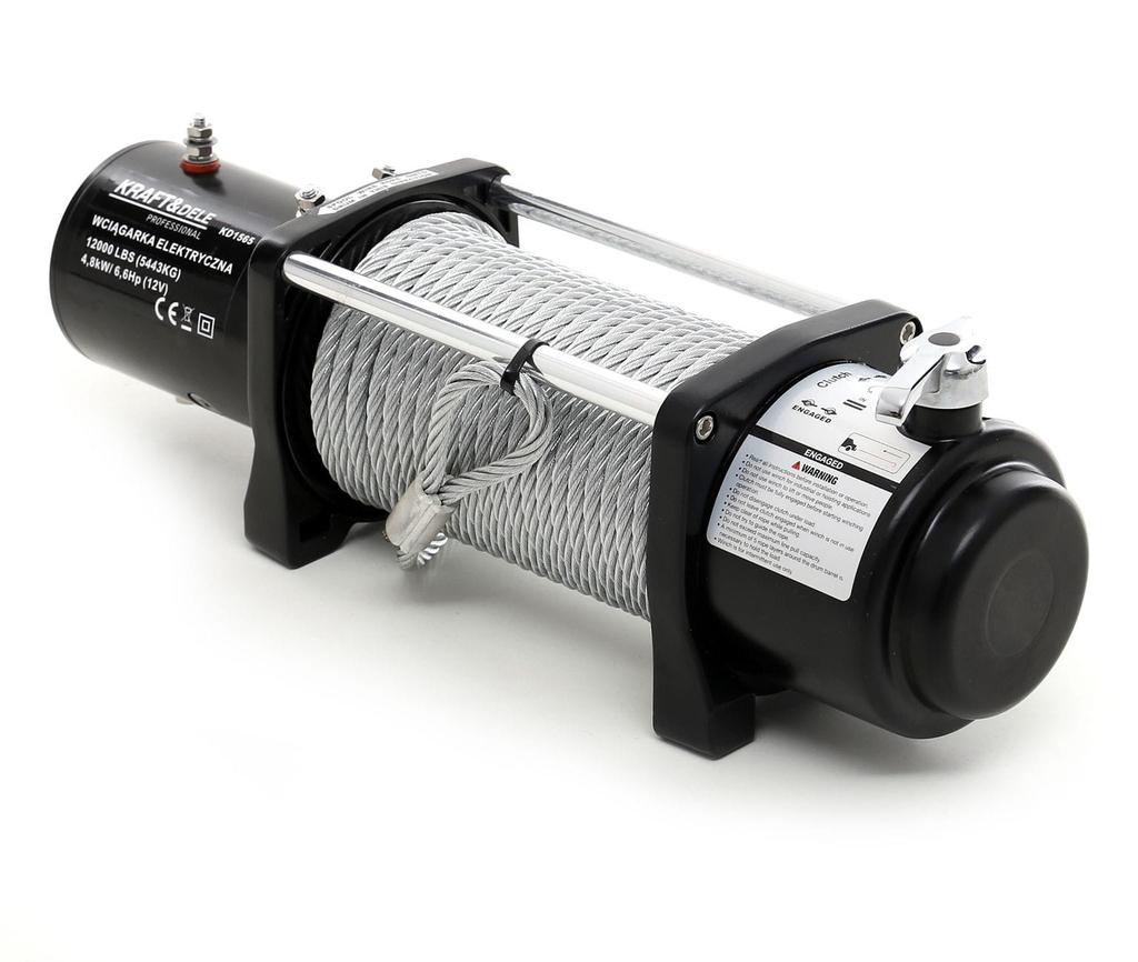 Wciągarka Elektryczna 12000Lbs 12V | Kraft&Dele
