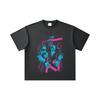 260 GSM Double Yarn 32 Count 100% Cotton Chainsaw Man V11 Katana Man Print Unisex Heavy Cotton T Shirt