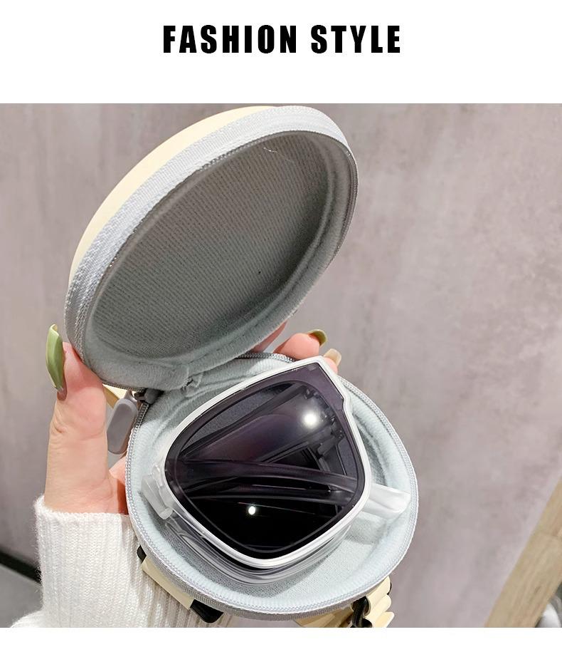 Ultralight TR90 Foldable Clip-on Polarized Sunglasses for Myopia - Unisex Fashion Sun Protection