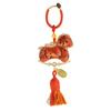 Handmade Year of the Horse Brocade Keychain Ornament
