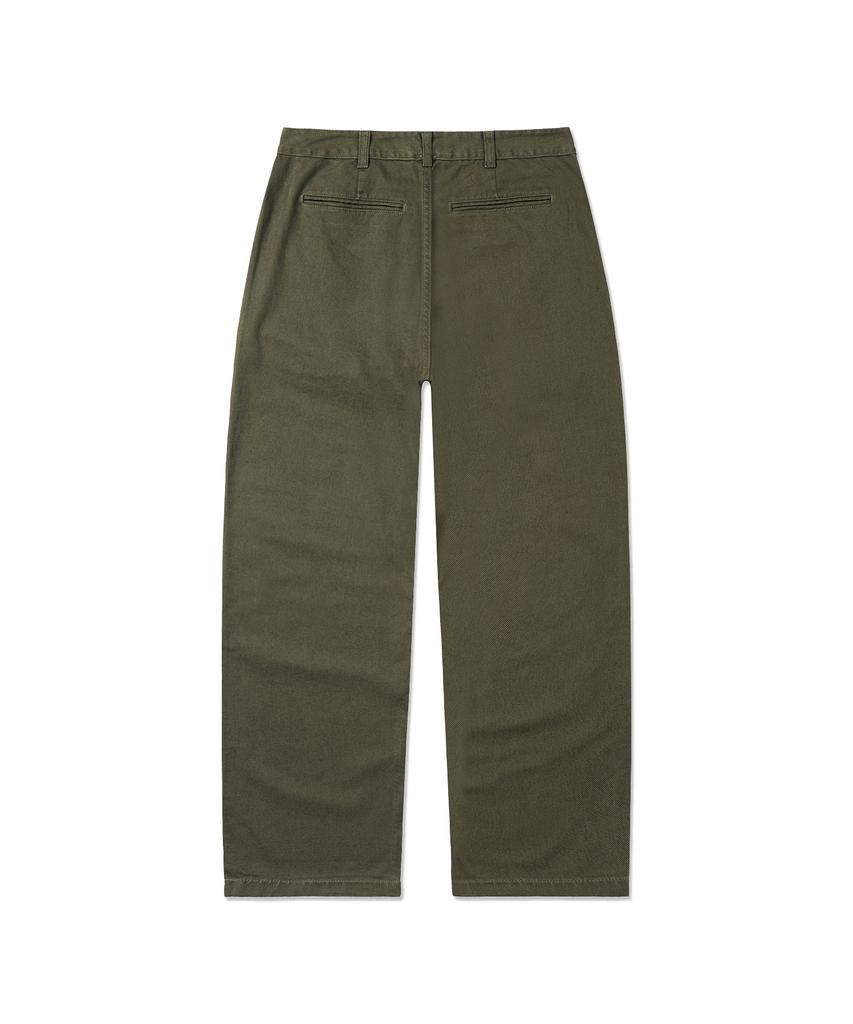 MANNERGRAM [Banset Japanese Imported Fabric] Cation Cotton Pants Regular Fit_Fit5 Khaki